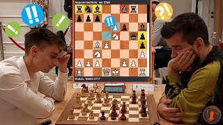 🎦 Daniil Dubov DESTROYS Ian Nepomniachtchi in 24 moves [upl. by Isolt267]