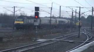 Unusual HST movements at Darlington [upl. by Eilliw948]