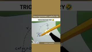 Trigonometry 😀😀 motivation funny inspirationalquotes mathshorts laughterchallenge funnphysics [upl. by Nyvek998]