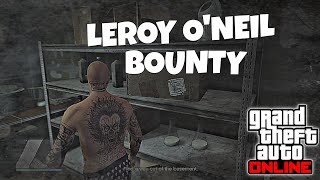 LEROY ONEIL BOUNTY  ESCAPE THE BASEMENT AND FARMHOUSE KEY LOCATION gtaonline [upl. by Arahsat]