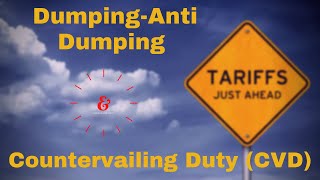 DumpingAnti dumping amp Countervailing DutyCVD Well Explained UPSC UPPSC UPSSSC PreMains Exam [upl. by Kaufmann]