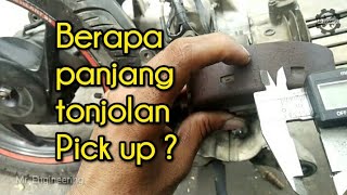 Cara menentukan Titik Pengapian  cara menentukan tonjolan pick up [upl. by Adnawyt]