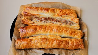 Delicious Everyone Can Make Homemade Sausage Rolls [upl. by Goerke]