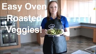 Easy Oven Roasted Vegetable Tip  Brenner FIT [upl. by Edmonda]