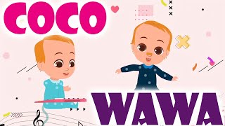 CoCo WaWa Song｜Nursery Rhymes amp Kids Songs｜Cute Monsters [upl. by Nnahgem198]