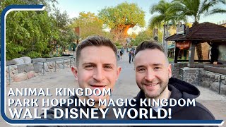 Walt Disney World Vlog  Animal Kingdom  Magic Kingdom  Happily Ever After  Max amp Alex January 24 [upl. by Oirramed]