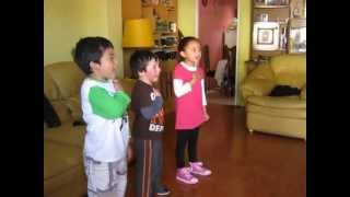 niños cantando himno nacional [upl. by Goldsmith]