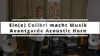 Eine Colibri macht Musik – Avantgarde Acoustic Horn [upl. by Sivad]