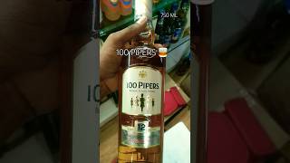 100 PIPERS  100 PIPERS BLENDED SCOTCH WHISKY LOVER 100pipers whisky daru [upl. by Armond]