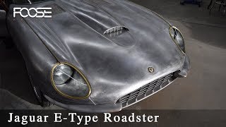 Foose Design Jaguar EType Roadster  Metalwork Complete [upl. by Hsot]