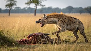 Hyenas SURVIVAL Secrets Exposed  vairalvideo africanwonders africancountries animals trending [upl. by Darrill]