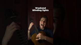 Weekend  Blinding Lights cover [upl. by Inatsed770]