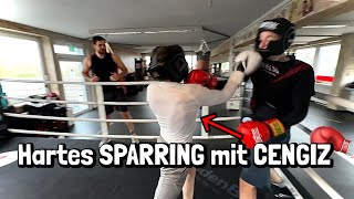 BOXKAMPF gegen UMAR  Sparring mit Cengiz amp Zirkeltraining 💪🏽🥊 [upl. by Cerracchio]