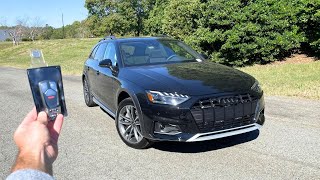 2025 Audi A4 Allroad Premium Plus Start Up Test Drive Walkaround POV and Review [upl. by Dannie]