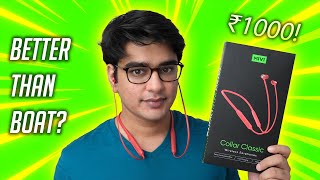 Mivi Collar Classic Review Best UltraBudget Neckband Wireless Earphone vs Boat Oppo [upl. by Lema609]