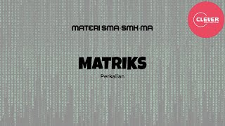 MATERI MATRIKS  Determinan Matriks [upl. by Grunenwald]