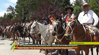 34° Fiesta nacional del Puestero Junín de los Andes Neuquén 04032023 [upl. by Hgielrebma]