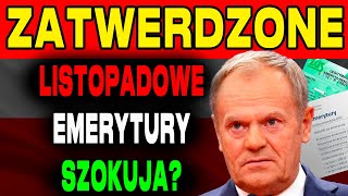 EMERYTURY W LISTOPADZIE 2024 TAKIE 12003000 ZŁ PIENIĄDZE TRAFIĄ NA KONTA EMERYTÓW [upl. by Mavra]