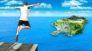 Can You Jump Across ENTIRE MAP In GTA 5 Mods [upl. by Mehetabel708]