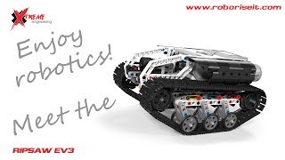 Meet the Ripsaw EV3 robot [upl. by Darelle]