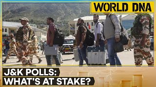 Jammu amp Kashmir Elections Voting begins in phase one of JampK polls  WION World DNA [upl. by Goeselt50]