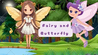 Fairy and Butterflytrendingfunny kidsvideobedtimestoriesviral storytellingsadisebabashort [upl. by Nica]