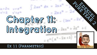 Integration 23 • Parametric • P2 Ex11 in slides • 🎲 [upl. by Anayaran]