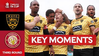 Maidstone United v Stevenage  Key Moments  Third Round  Emirates FA Cup 202324 [upl. by Codi]