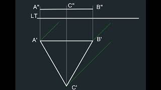 ombra di un triangolo parallelo a PO [upl. by Ashling]