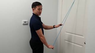 Shoulder pulley to improve shoulder stiffness [upl. by Unhsiv548]