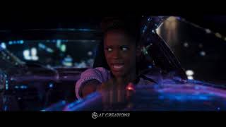 Black Panther  Car Chase Scene  Black Panther 2018 BLU RAY 1080P [upl. by Nattirb]