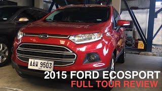 2015 Ford Ecosport TREND 15L 6SPD FULL TOUR REVIEW [upl. by Desdemona]