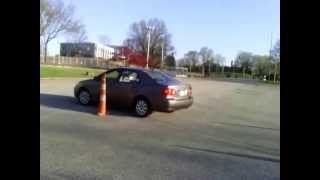 Ohio Drivers License Maneuverability Test Cones  Practice [upl. by Elliot]