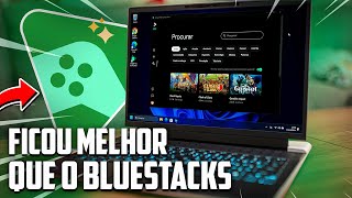 Google lançou a Nova versão do seu Emulador Android🤯 Fim do Bluestacks Google Play Games PC ⚡️ [upl. by Annig70]