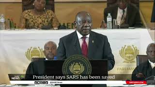 SONA 2024  First term was about rebuilding state institutions destroyed by State Capture Ramaphosa [upl. by Auberbach]