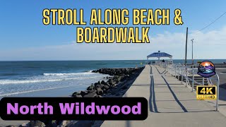 North Wildwood Beach amp Boardwalk Fall Stroll [upl. by Yttisahc]