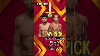 UFC Jonathan Martinez vs Marcus McGhee Quick Fight Pick [upl. by Ahsot]