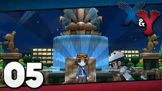 Pokémon X and Y  Episode 5  Route 4 Parterre Way [upl. by Nilac]