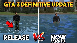 GTA 3 DEFINITIVE EDITION  RELEASE VS UPDATED NOW [upl. by Remus458]