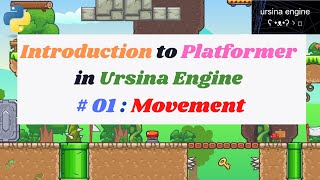 Introduction to Platformer in Ursina Engine in Python  1 Movement [upl. by Gniw]