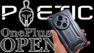 Poetic Spartan Metallic Gun Metal Case for OnePlus Open [upl. by Glaser464]