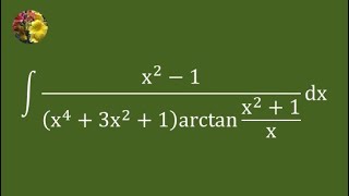 Solving the indefinite integral using must know basic techniques [upl. by Anaitak]