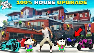 GTA 5  Franklin Shinchan amp Pinchan Full Ultra Premium Luxury House Upgrade GTA 5 [upl. by Atsirt868]