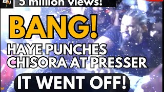 HAYECHISORA PRESS BRAWL IN MUNICH ORIGINAL FOOTAGE [upl. by Nivled]