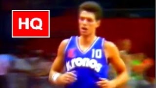 Drazen Petrovic 35 pts VS Šarūnas Marčiulionis 32 pts  1987 [upl. by Diamond]