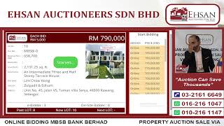 PROPERTY AUCTION SALE VIA ONLINE BIDDING MBSB BANK BERHAD [upl. by Etram729]