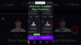 Free MLB Picks of Today 9324 Team PaidPicks dfs mlb lotd tacoTuesday prizepicks [upl. by Suiratnod]