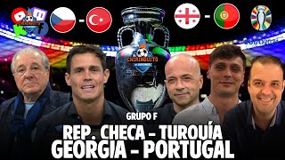 ⚔️⚽️ GEORGIAPORTUGAL y REPÚBLICA CHECATURQUÍA  Eurocopa en Chiringuito Live [upl. by Adnahs]