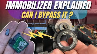 How Immobilizer Works  Transponder Chip Immobilizer Components How to Bypass Immobilizer [upl. by Ykcul]