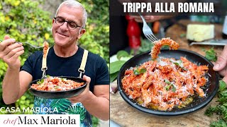 TRIPPA ALLA ROMANA omaggio a Gigi Proietti Ricetta di Chef Max Mariola [upl. by Nevag]